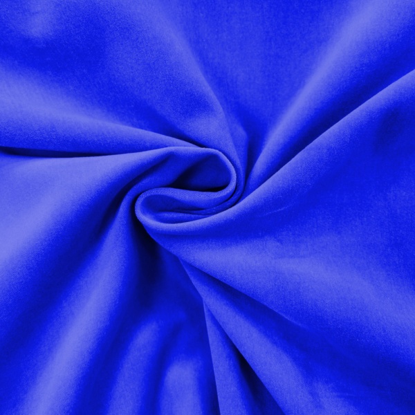 Cotton Velvet Royal Blue